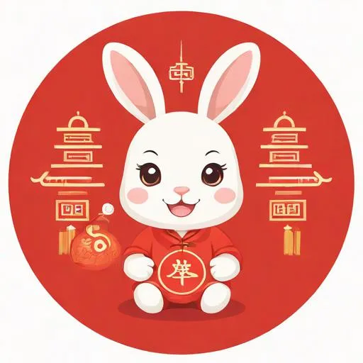 2025生肖兔双喜临门63年 2025生肖兔双喜临门63年