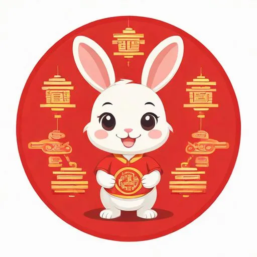 2025生肖兔双喜临门63年 2025生肖兔双喜临门63年