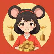 2025年鼠女1984财运，财运家庭开支平衡