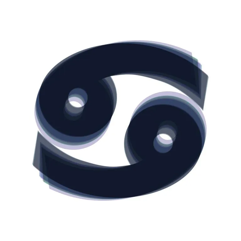 巨蟹座梦境解析示意图 巨蟹座星盘解梦图